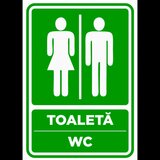 Semn de toaleta wc